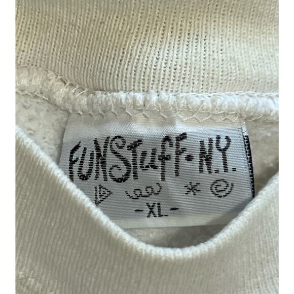 Vintage JERZEES Desert Storm Single Stitch Crewneck Sweatshirt Soft XL Made USA - Picture 4 of 5